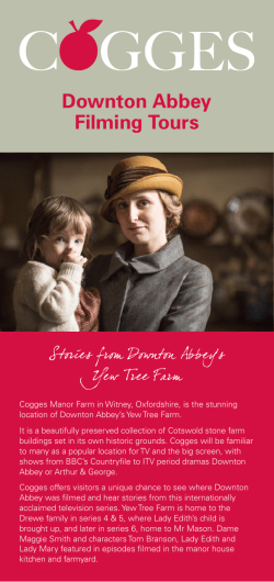 Downton Abbey Filming Tours