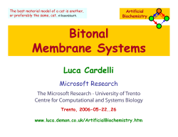 Bitonal Membrane Systems