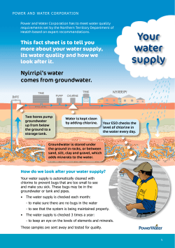 Nyirripi - Power and Water Corporation