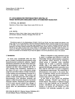 I. NOVAK, J.M. BENSON and A.W. POTTS In recent years