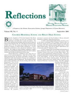 September 2003 - Historic Preservation Division