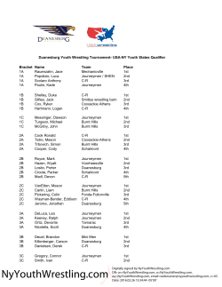 NY-USAW Adirondack Regionals