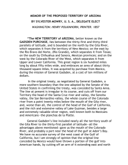 Territory of Arizona - The Surveyor Resource Page