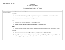 Elementary Social Studies - Bellingham Public Schools