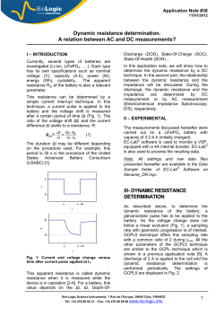 AN#38 - Bio-Logic Science Instruments