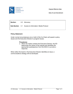 Policy Statement: Under normal circumstances one or bot