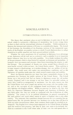 International Good-Will