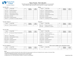 Degree Program - Music Education