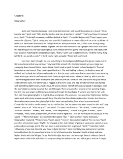 Chapter 6: Sleepwalker Spirit and Tinkerbell entered the Enchanted