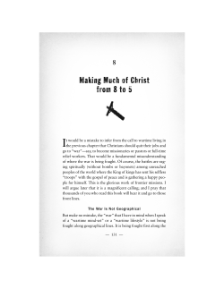 It would be a mistake to infer from the call to wartime living in the