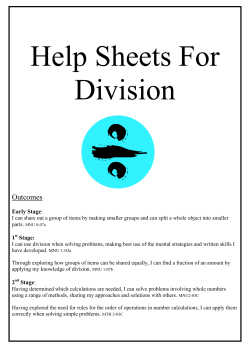 Division with Carrying
