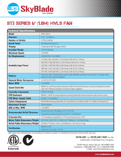 ST3 Series 6`  HVLS Fan