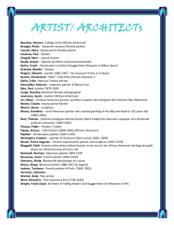 ARTIST/ ARCHITECTs - Finkelstein Memorial Library
