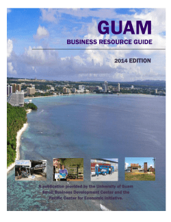 Guam: Business resource guide