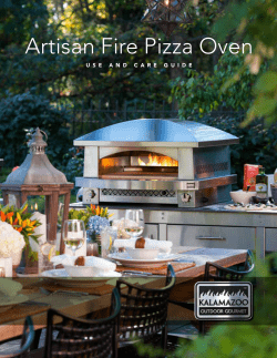 Artisan Fire Pizza Oven - Kalamazoo Outdoor Gourmet
