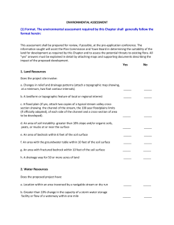 Environmental Assessment