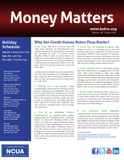 June 2016 - Halliburton Employees FCU