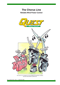 The Chorus Line Presentation Rev9