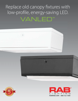 Get a PDF - RAB Lighting