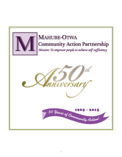To learn more Mahube-Otwa`s "50 Years of Community