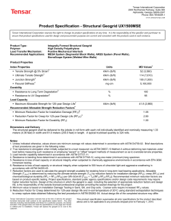 UX1500MSE Product Specification
