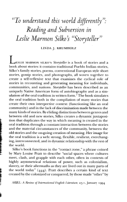 (CTo understand this world differently": Reading and Subversion in