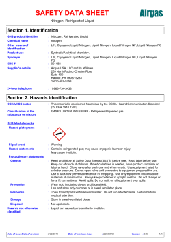 safety data sheet