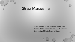 Stress Management