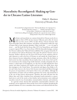 Masculinity Reconfigured: Shaking up Gen- der in