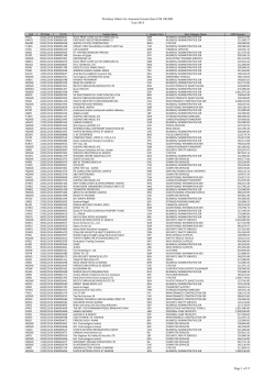 Purchase Orders for Amounts Greater than US$ 100000