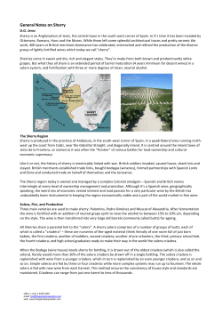 notes on D.O. Jerez, Sanchez Romate and more!