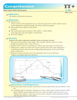 Comprehension - Florida Center for Reading Research