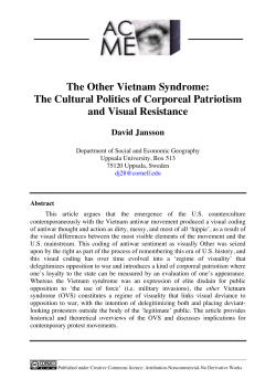 The Other Vietnam Syndrome