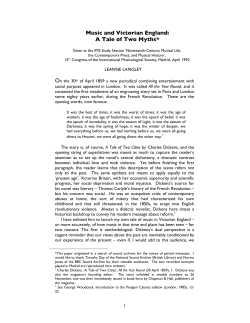 Music and Victorian England: A Tale of Two Myths
