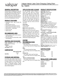 Valspar Interior Latex Color-Changing Ceiling Paint No. 752675