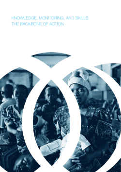 knowledge, monitoring, and skills: the backbone of action