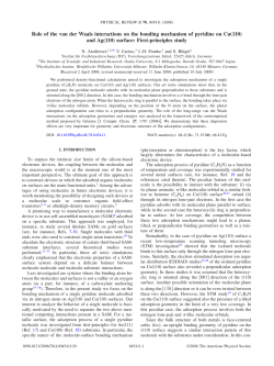 and Ag(110) - APS Link Manager