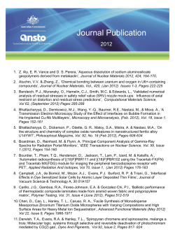 2012 Journal publications