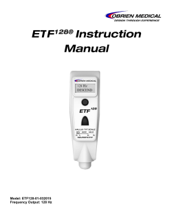 Instruction Manual