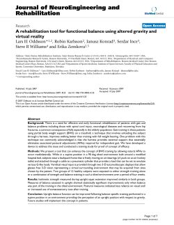 Journal of NeuroEngineering and Rehabilitation