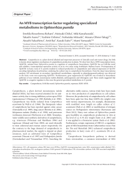 Plant Biotechnol. 33(1): 1