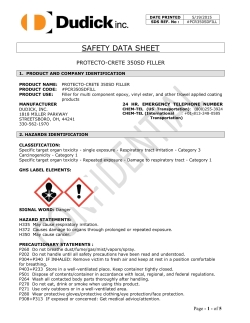 Protecto-Crete 350 SD Filler