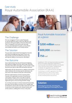 Royal Automobile Association (RAA)