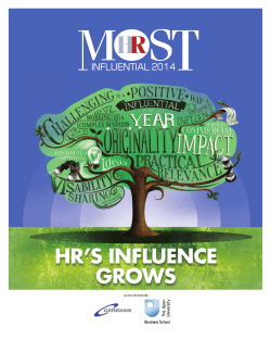 HR`S INFLUENCE GROWS