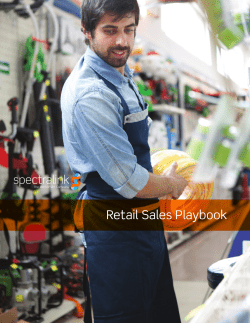 Retail Sales Playbook