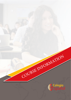 course information - Marks Park Sports Club