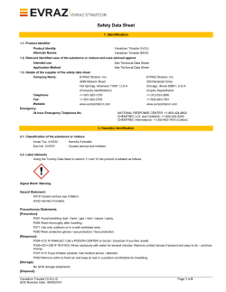Safety Data Sheet