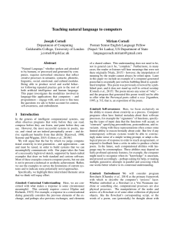 Teaching natural language to computers