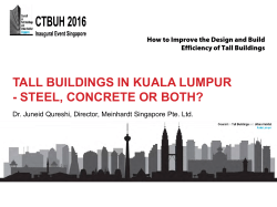 Juneid Qureshi: Slides - Council on Tall Buildings and Urban Habitat