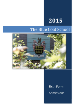 The Blue Coat School The Blue Coat School